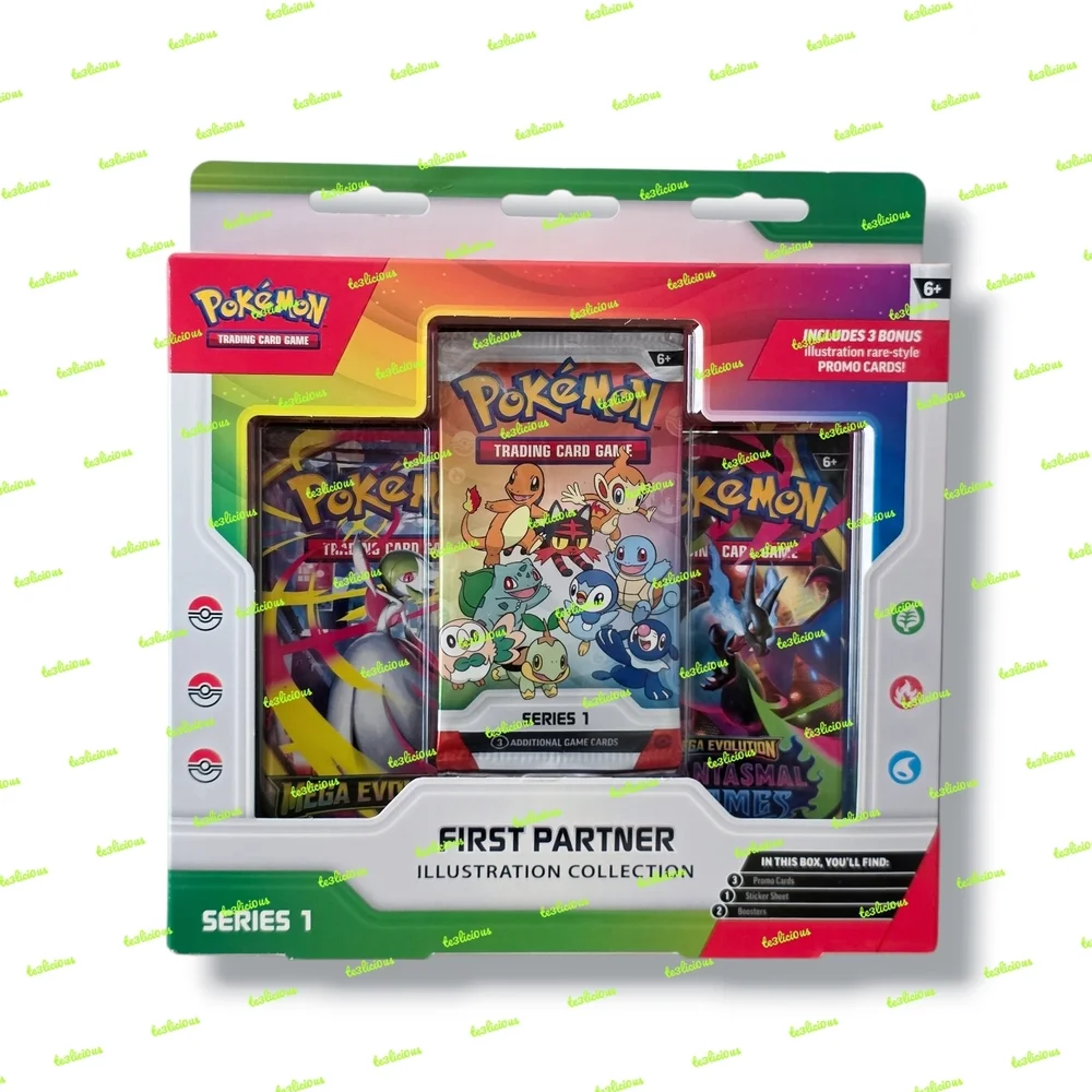 POKÉMON TRADING CARD GAME FIRST PARTNER IllUSTRATION COLLECTION: SERIES 1